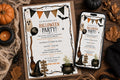 Vintage Halloween Party Invitation | Editable Canva Template (Printable & Mobile)