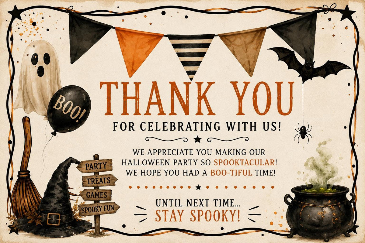 Vintage Halloween Party Invitation | Editable Canva Template (Printable & Mobile)